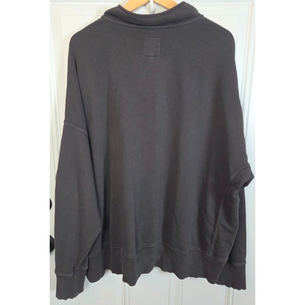 Aerie Plus Size Gray Pullover Sweatshirt Size XXL - Picture 8 of 8
